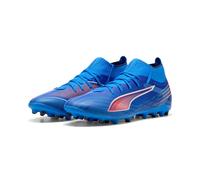 Puma Ultra 6 Match+ MG Blue/White/Glowing Red da Uomo 41 Blu