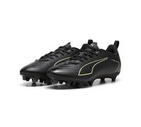 PUMA Ultra 6 Play Fg/AG Jr, Scarpe da Calcio, Nero Fizzy Verde Chiaro Terreno, 38.5 EU