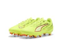 PUMA Ultra 6 Play FG/AG Wn's Scarpe da Calcio da Donna, Giallo Alert Black-Glowing Red-Lime Squeeze, 4 UK, Yellow Alert PUMA - Spremere con Lime, Colore: Nero, 37 EU