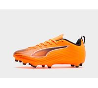 PUMA Ultra 6 Play Fg/AG Jr, Scarpe da Calcio, Heat Fire Black Glowing Red, 35 EU