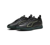 PUMA Ultra 6 Play It Jr, Scarpe da Calcio, Nero Fizzy Verde Chiaro Terreno, 32 EU