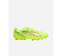 PUMA Scarpe da Calcio Unisex Ultra 6 Play MG, Giallo Alert Black-Glowing Red-Lime Squeeze, 40, Yellow Alert PUMA - Spremere con Lime, Colore: Nero, 44 EU