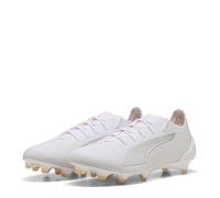 PUMA Scarpe da calcio ULTRA 6 ULTIMATE FG unisex, Scarpe, Bianco, 40.5 40.5
