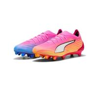 PUMA Ultra 6 Ultimate FG Showtime Unisex, rosa e bianco, 40 EU