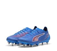 PUMA Scarpe da calcio ULTRA 6 ULTIMATE MxSG unisex, Scarpe, Ultra Blu/Bianco/Glowing Rosso, 41 41