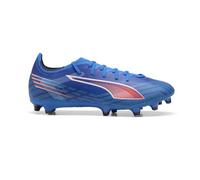 PUMA Ultra Match Firm, Artificiale, Ground Soccer Cleats Sneaker da uomo, Ultra blu-bianco-incandescente Rosso Ah25, 41 EU