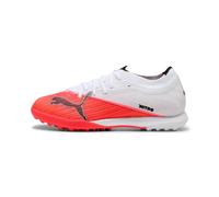 Puma Nitro 7 Match TT - Scarpa da Calcio Unisex, Ultra Rosso, Nero e Bianco, Numero 40