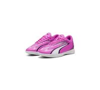 PUMA Ultra Play IT Jr, Soccer Shoe Unisex-Bambini, Poison Pink White Black, 28 EU