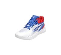 PUMA Unisex Adulto DAGGER, Bianco-Blu Montagna-Per Tutti I Tempi Rosso, 39 EU