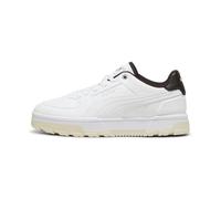 Puma Unisex Adults CAVEN 2.0 Abrupt Sneaker, Puma White-Alpine Snow-Flat Dark Gray, 44 EU