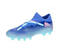PUMA Unisex Adults Future 7 PRO FG/AG Soccer Shoe, BLUEMAZING-PUMA White-Electric Peppermint, 43 EU