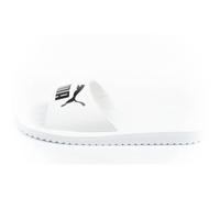 PUMA Unisex Adults' PURECAT Slides, White Deluxe, 43 EU