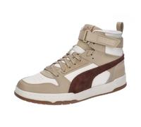 PUMA Unisex Adults RBD Game WTR Sneaker, Alpine Snow-Haute Coffee-PUMA Team Gold, 45 EU
