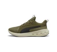 Puma Unisex Adults SOFTRIDE Carson Road Running Shoe, Puma Olive-Puma Black-Desert Dust, 37 EU