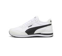 PUMA Unisex Adults ST Runner V4 NL Sneaker, White Black-Cast Iron, 44.5 EU