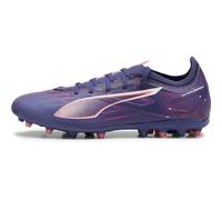 Puma Unisex Adults Ultra 5 Match MG Soccer Shoe, Lapis Lazuli-Puma White-Sunset Glow, 42 EU