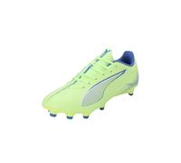 PUMA Unisex Adults Ultra 5 Play FG/AG Soccer Shoe, Fizzy Apple-PUMA White-BLUEMAZING, 44 EU