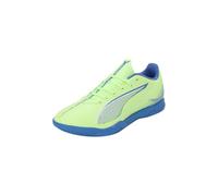 PUMA Unisex Adults Ultra 5 Play IT Soccer Shoe, Fizzy Apple-PUMA White-BLUEMAZING, 44.5 EU