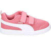 Puma Unisex Baby Courtflex V3 Mesh Inf Sneaker, 22 EU, Rosa Selvatico Puma Bianco, 22 EU
