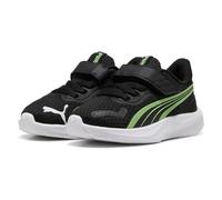 PUMA Pounce AC+ Inf, Scarpe da Ginnastica Unisex-Bimbi 0-24, Black Spring Fern White, 23 EU