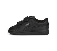 PUMA Unisex Baby Smash 3.0 L V Inf Scarpe da ginnastica, Puma Black Shadow Gray, 26 EU