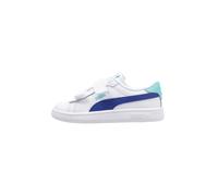 Puma Unisex Baby Smash 3.0 L V InfSneaker, Puma Bianco Vivido Blu Acquatico, 38 EU