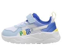 PUMA Unisex Baby Trinity 2 LT Come ON AC+ Inf Sneaker, Snow Mountain Blue White-Lemon Meringe, 6 UK Bambino, Snow Mountain Blue PUMA White Lemon Meringa, 23 EU