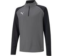 PUMA Unisex Bambini Teamliga 14 Sport Pulli Pullover Sweater Grigio Taglia 116