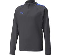 PUMA Unisex Bambini Teamliga Training Sweat Jr ZIP Felpa Taglia 140 Nero Blu