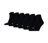 Puma Unisex Calzini Quarter, 6 Pezzi - Quarter Plain ECOM 6P, Logo, Uni