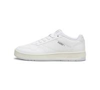 Puma Unisex Court Classic Sneaker, White-Silver Mist Silver, 12 UK