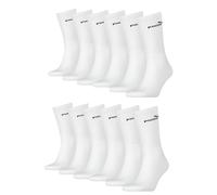 Puma Unisex Crew Calzini da Tennis Sport Calzini per Donna Uomo 12 Paio