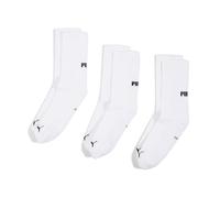Calzini PUMA unisex in confezione da 3, Abbigliamento, Bianco, 43-46 43-46
