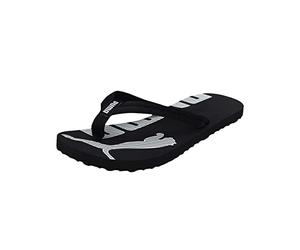PUMA Unisex Epic Flip v2 Flip-Flop, Black-White, 39 EU