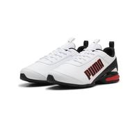PUMA Unisex Equate Sl2 Scarpe da corsa su strada, Black White For All Time Red, 42.5 EU