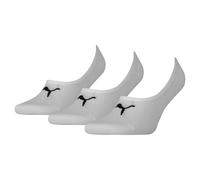 PUMA Unisex Footie 3 Pack, Abbigliamento, Bianco, 39-42 39-42