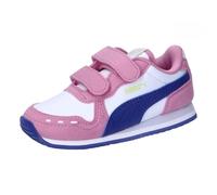 PUMA Unisex Kids Cabana Racer SL 20 V Inf Sneaker, PUMA White-Lapis Lazuli-MAUVED out-Cool Cucumber, 26 EU