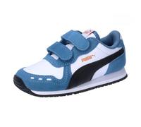 PUMA Unisex Kids Cabana Racer SL 20 V Inf Sneaker, PUMA White-PUMA Black-Blue Horizon-Maple Syrup, 24 EU