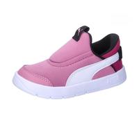 PUMA Unisex Kids COURTFLEX V3 Ease in Inf Sneaker, MAUVED out-PUMA White, 21 EU