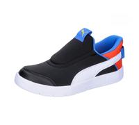 PUMA Courtflex v3 SLIPTECH PS, Sneaker, Black White-Redmazing, 29 EU