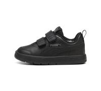 PUMA Courtflex V3 V Inf, Sneaker Unisex-Bimbi 0-24, Black Black-Cast Iron, 24 EU