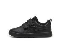 PUMA Courtflex V3 V PS, Sneaker, Black Black-Cast Iron, 34.5 EU