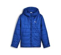 PUMA Giacca imbottita con cappuccio Essentials Unisex per ragazzi Blu 5-6Y