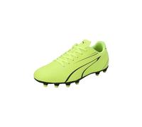 PUMA Unisex Kids Vitoria Fg/Ag Jr Scarpe da calcio, Electric Lime Puma Schwarz, 37.5 EU