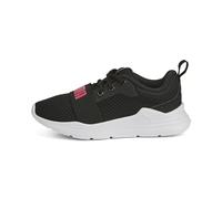 PUMA Unisex Kids Wired Run Ps Scarpe da ginnastica, Puma Black Sunset Pink, 34 EU