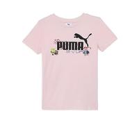 PUMA Maglietta X Spongebob, Rosa gelido, 176 Unisex-Bambini e Ragazzi