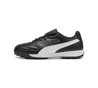 PUMA Unisex King Liga TT Scarpa da Calcio, Black Silver White, 41 EU, Puma Black Puma Silver Puma White, 41 EU