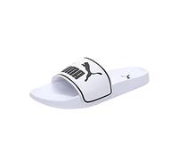 PUMA LEADCAT 2.0 WHITE BLACK CIABATTE CON FASCIA DA ADULTO mare piscina doccia