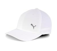 PUMA Unisex Metal Cat Flexfit Cap - Berretto da baseball, bianco, S/M