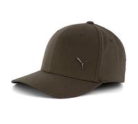 PUMA Unisex Metal Cat Flexfit Cap - Berretto da baseball, verde oliva scuro, L/XL